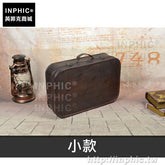 INPHIC-中式攝影道具仿古歐式手提箱復古擺飾復古二件套裝飾木箱-小款